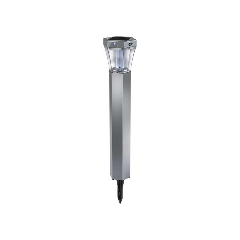 Brennenstuhl Solar LED Wegleuchte / Auen-Wegelampe mit Infrarot-Bewegungsmelder und Dämmerungssensor 1170790