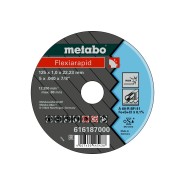 Metabo Trennscheiben Flexiarapid 125x1x2223 Inox TF 41 25 Stück - 616187000