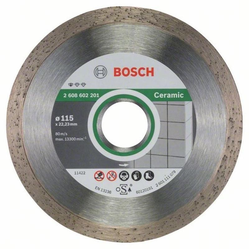 Bosch Diamanttrennscheibe Standard for Ceramic 115 mm - 2608602201