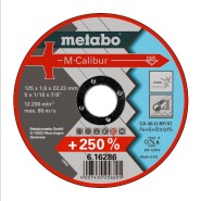 Metabo Trennscheiben M-Calibur 125x16x2223 Inox TF 41 25 Stück - 616286000