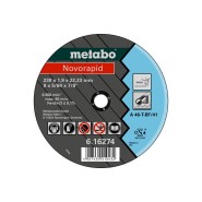 Metabo Trennscheiben Novorapid 125x10x2223 Inox TF 41 25 Stück - 616271000
