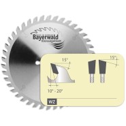 Bayerwald HM-Kreissägeblatt  160 mm x 22 mm x 20 mm Z28 WZ - 111-57042 analog Festool 496302