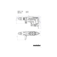 Metabo MHEV 11 BL Meisselhammer im Koffer 600770520