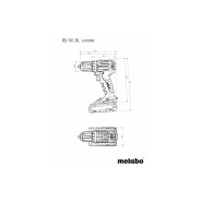 Metabo BS 18 L BL Akku-Bohrschrauber 2 x 2.0Ah 602326500