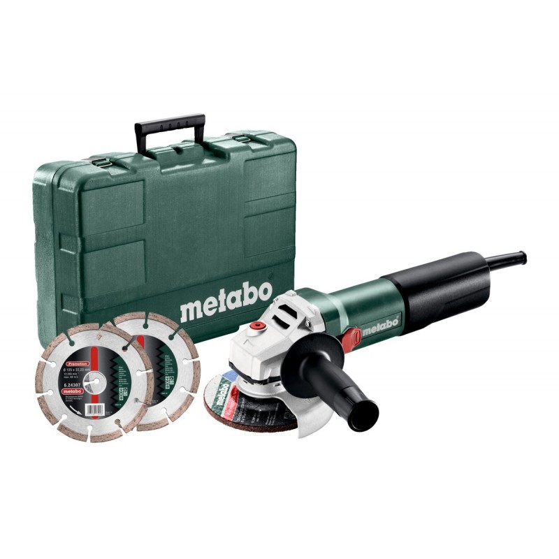 Metabo WQ 1100-125 Set Winkelschleifer - 610035540
