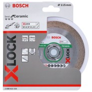 Bosch Diamanttrennscheibe X-LOCK Best for Ceramic 125 - 2608615163