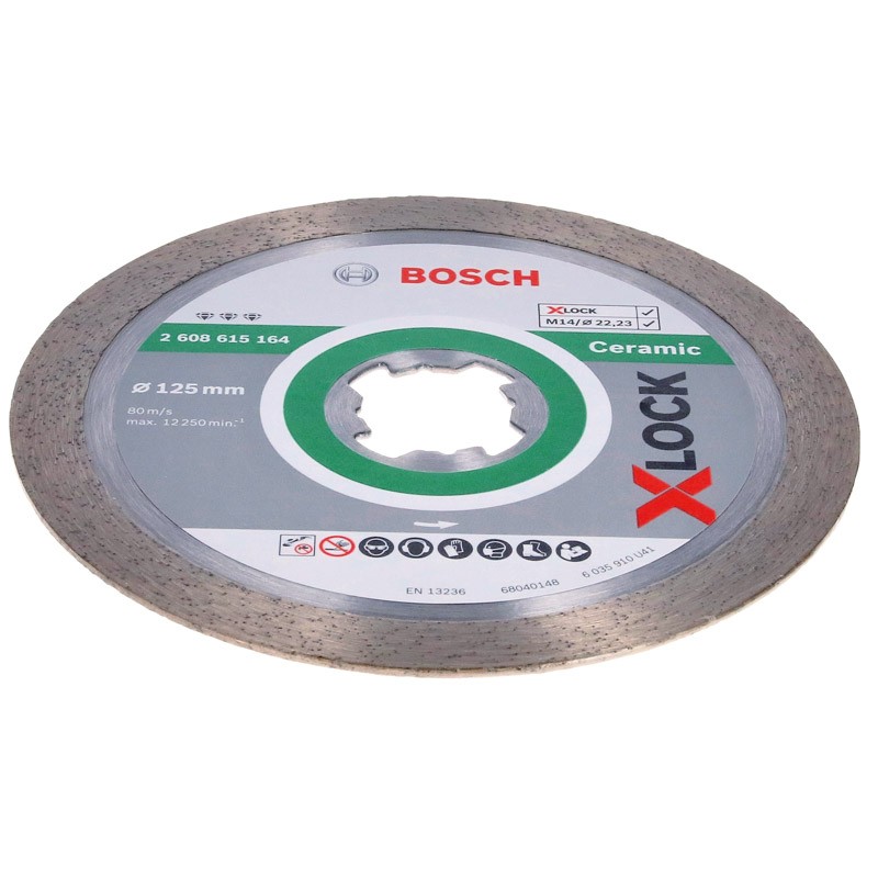Bosch Diamanttrennscheibe X-LOCK Best for Ceramic 125 - 2608615164