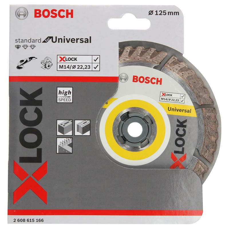 Bosch Diamanttrennscheibe X-LOCK Standard For Universal 125 - 2608615166