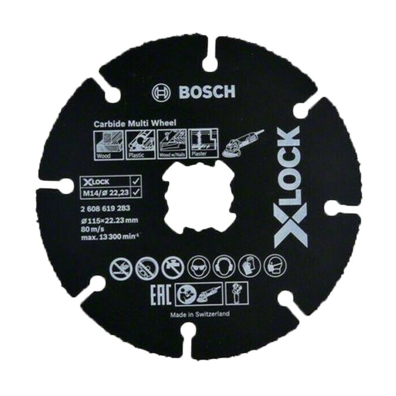 Bosch Trennscheibe X-LOCK Carbide Multi Wheel 115 mm - 2608619283
