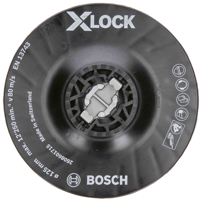 Bosch-Stützteller X-LOCK medium 125 mm - 2608601715