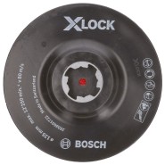 Bosch-Stützteller X-LOCK Klettverschluss Hook and Loop 125  mm - 2608601722