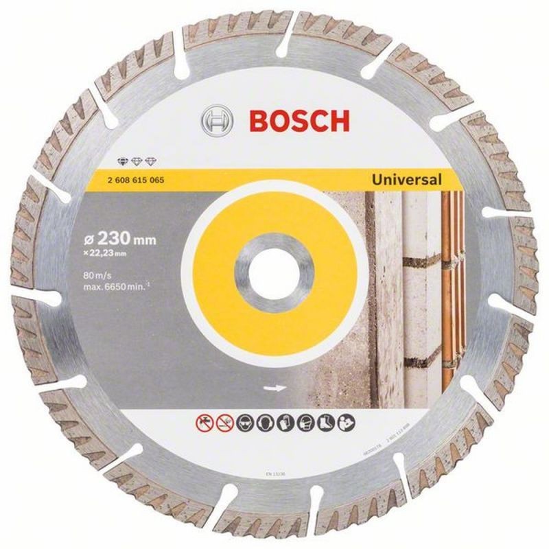 Bosch Diamanttrennscheibe Standard for Universal 230 mm - 2608615065