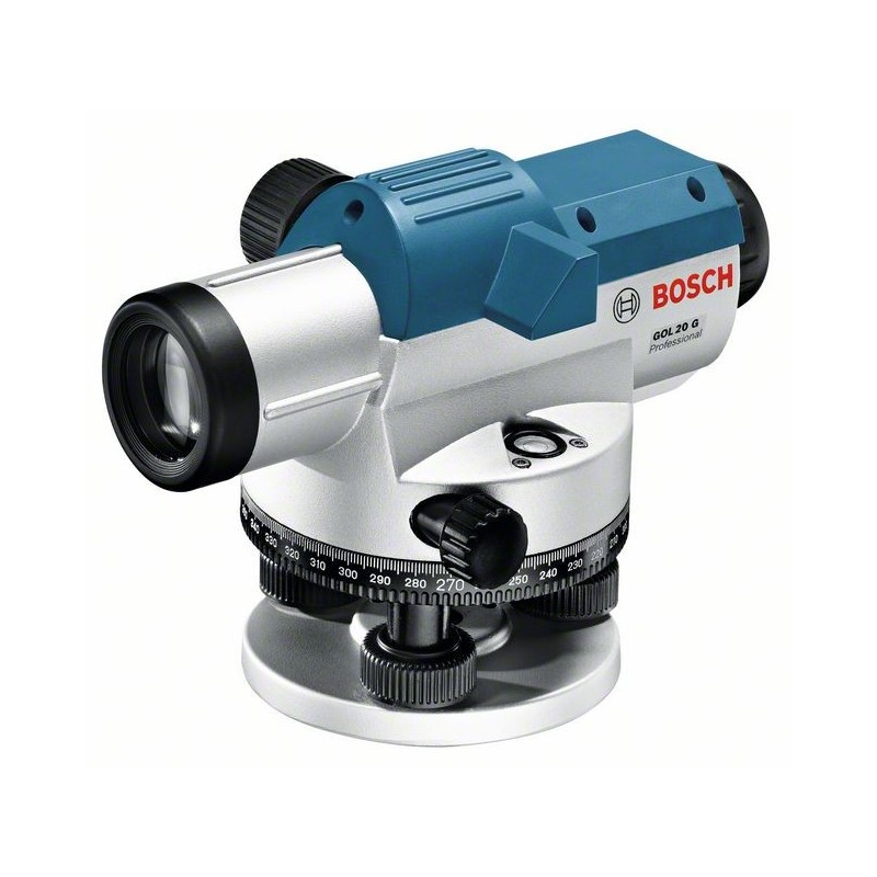 Bosch GOL 20 G Optisches Nivelliergerät im Set inkl. Baustativ - 061599404P