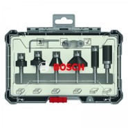 Bosch 6-teiliges Fräser-Set mit (Schaft: 6mm) - 2607017468_58349