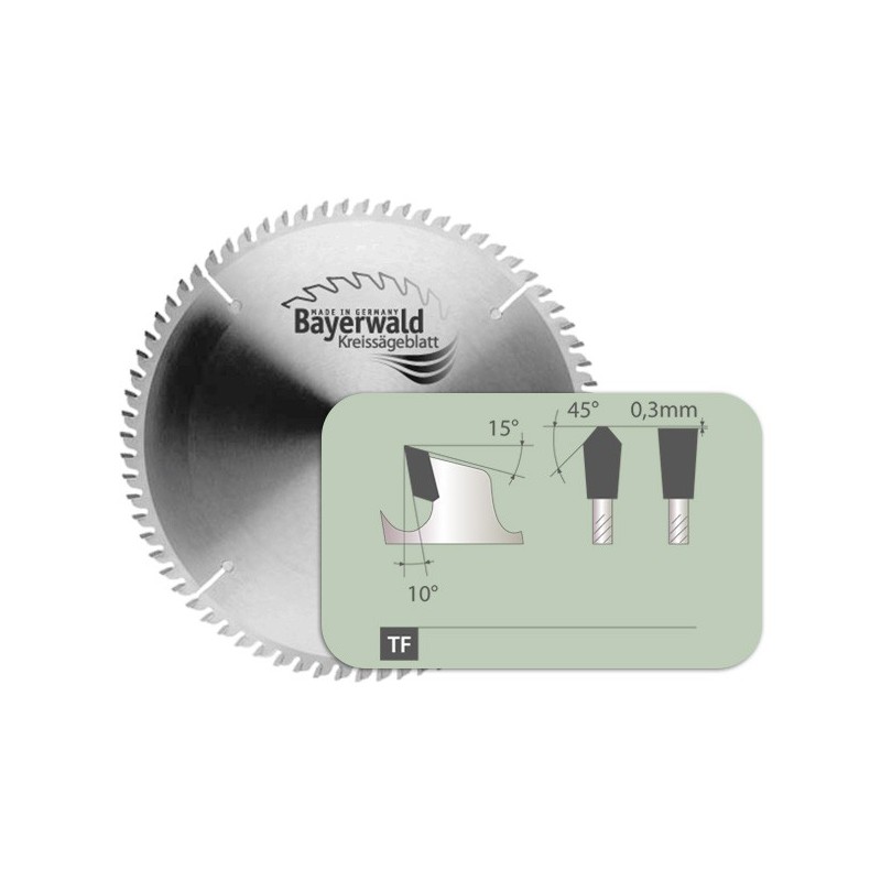 Bayerwald HM Kreissägeblatt - 190 mm x 26 mm x TORX Z54 TF positiv für Festool CS 50 - 111-85014