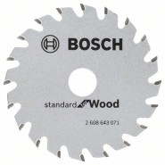 Bosch Kreissägeblatt für Akkusägen Standard for Wood 85 x 11/07 x 15mm Z20 - 2608837666