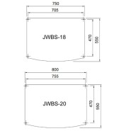 Jet JWBS-20-T Bandsäge 400V 3.7 kW - 1000-004-097