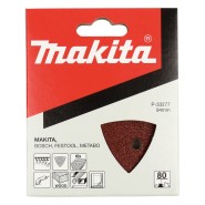 Makita Klett-Schleifpapier 94mm-3-Eck K80 10 Stk. - P-33277