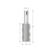 Titman Nutfräser Z2 mit Bohrschneide Schaft: 8mm - TI-M416-8