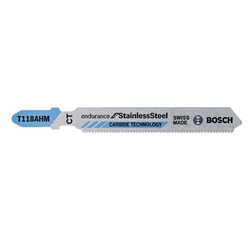 Bosch T 118 AHM Stichsägeblätter 3 Stück HM für Inox - 2608630663
