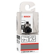 Bosch Abrundfräser Schaft 8mm R 3mm D 18.7mm NL10.2mm - 2608628344