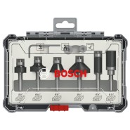 Bosch Abrund-/Bündigfräser-Set 6-tlg. Schaft: 1/4 - 2607017470