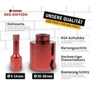 Amboss Red Edition Bohrkrone 6mm - 852-70006