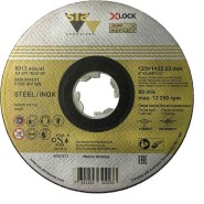 SIA Trennscheibe X-Lock 8913 siacut 125 x 1.0 x 22.2 mm - 25 Stk - 0020.8743
