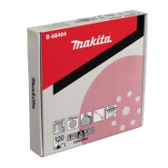 Makita B-68404 Schleifpapier K120 für Langhalsschleifer DSL800ZU 25 Stk.