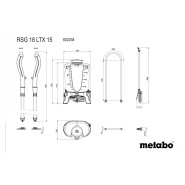 Metabo RSG 18 LTX 15 Akku-Rückensprühgerät solo - 602038850