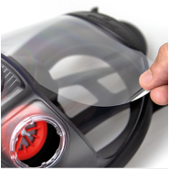JSP Visier-Schutzfolie für Force™10 Masken - 10er Packung - BPS050-000-000 - 106637_82348