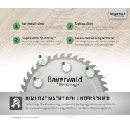 Bayerwald HM Kreissägeblatt - 355 x 2.4/2 x 25.4mm Z80 WWF - 111-47175