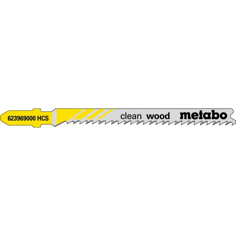Metabo Stichsägeblätter clean wood 74/27 mm - 5 Stk. - 623969000