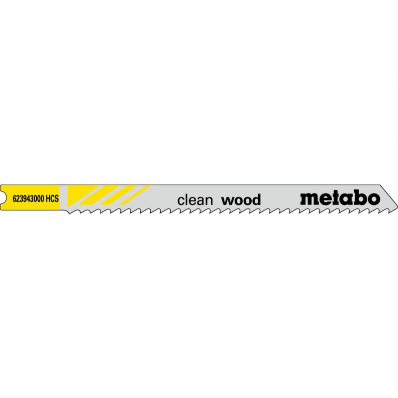 Metabo U-Stichsägeblätter clean wood 82/25 mm - 5 Stk. - 623943000