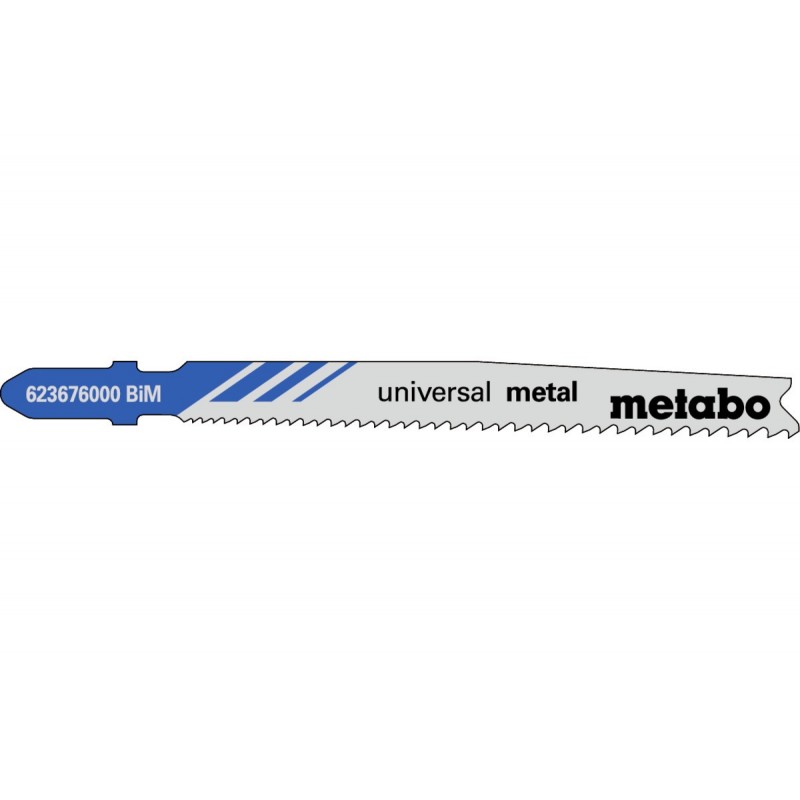 Metabo Stichsägeblätter universal metal 74 mm/progr. - 25 Stk. - 623620000