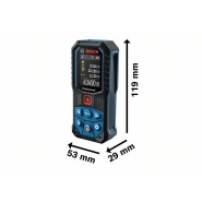 Bosch Laser-Entfernungsmesser GLM 50-27 CG Professional AA-Batterien - 0601072U00