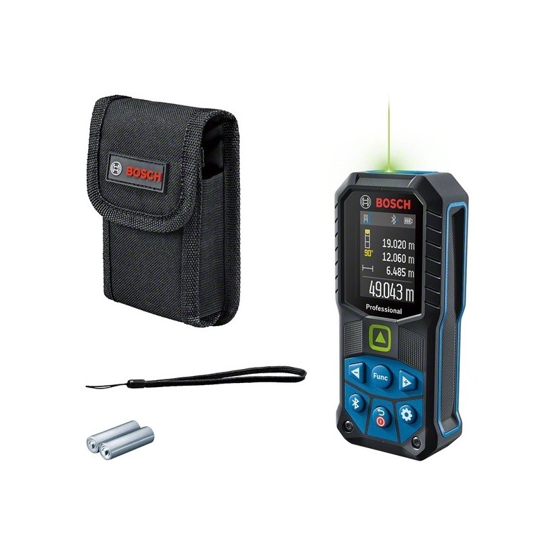 Bosch Laser-Entfernungsmesser GLM 50-27 CG Professional AA-Batterien - 0601072U00