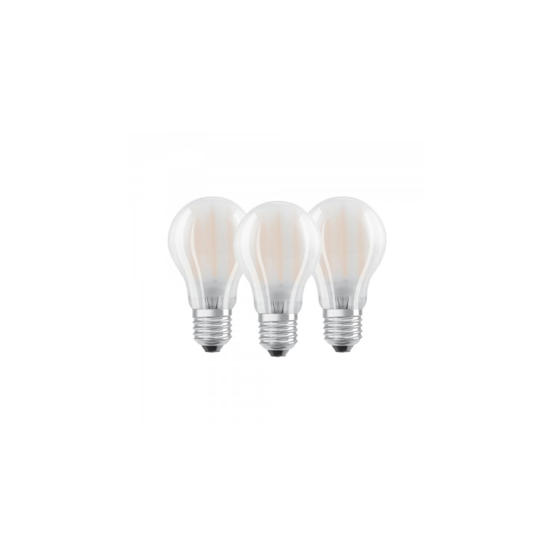 OSRAM LED-Glühlampe Warmwei Filament Matt E27 3er Pack - 4058075819351