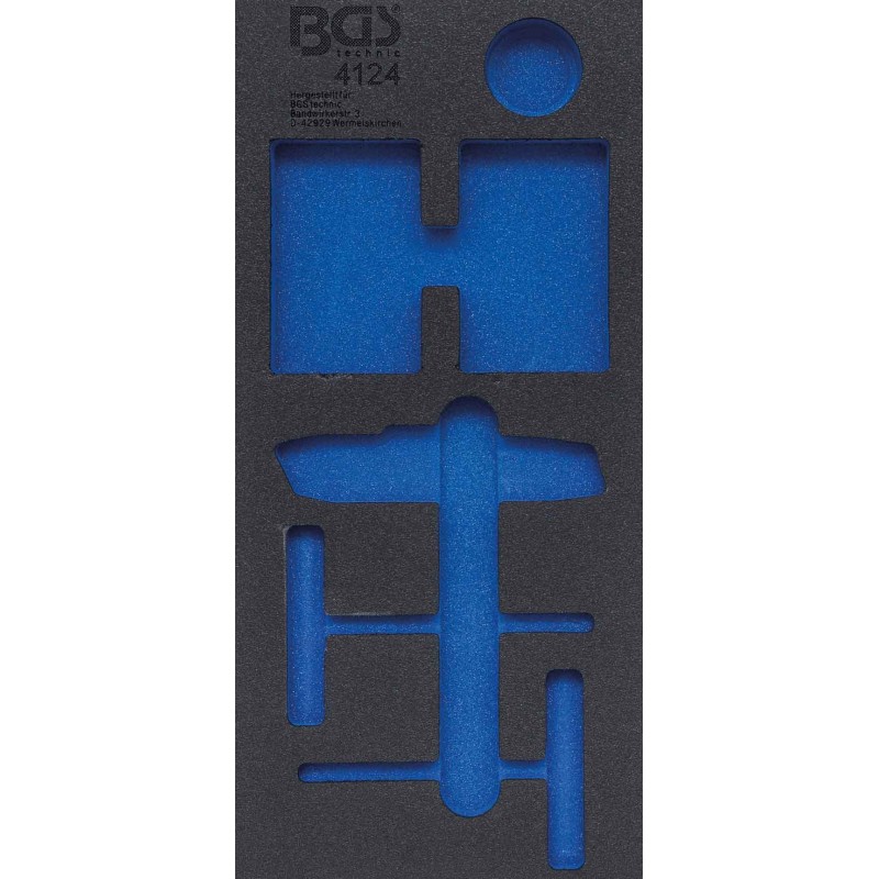 BGS Werkstattwageneinlage 1/3 - leer - 4124-1