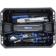 BGS Werkzeug-Tragekasten - Kunststoff - inkl. Werkzeug-Sortiment - 11-tlg. - 70225