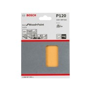 Bosch 10er-Pack Schleifblatt C470 115x107mm K120 6 Löcher Klett  - 2608607458