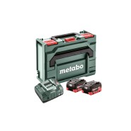 Metabo Basis-Set 2 x LiHD 5.5 Ah + Schnellladegerät + MetaBox - 685077000_92131