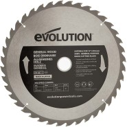 Evolution 255mm Holzsägeblatt 40T (024657) - GW255TCT-40_92929