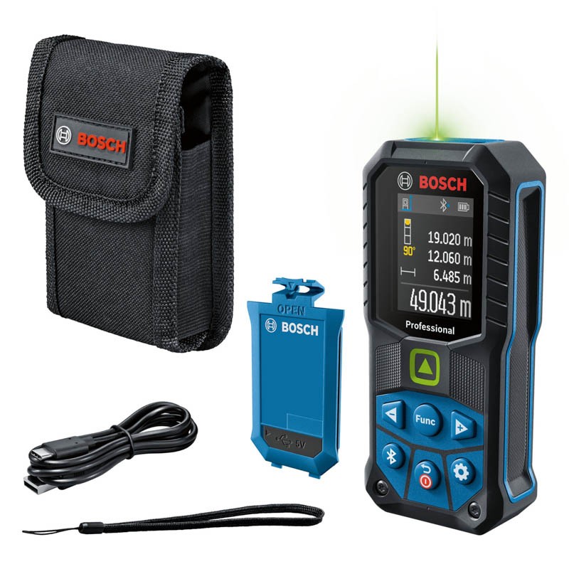 Bosch Laser-Entfernungsmesser GLM 50-27 CG Professional 1 x 1Ah - 0601072U01