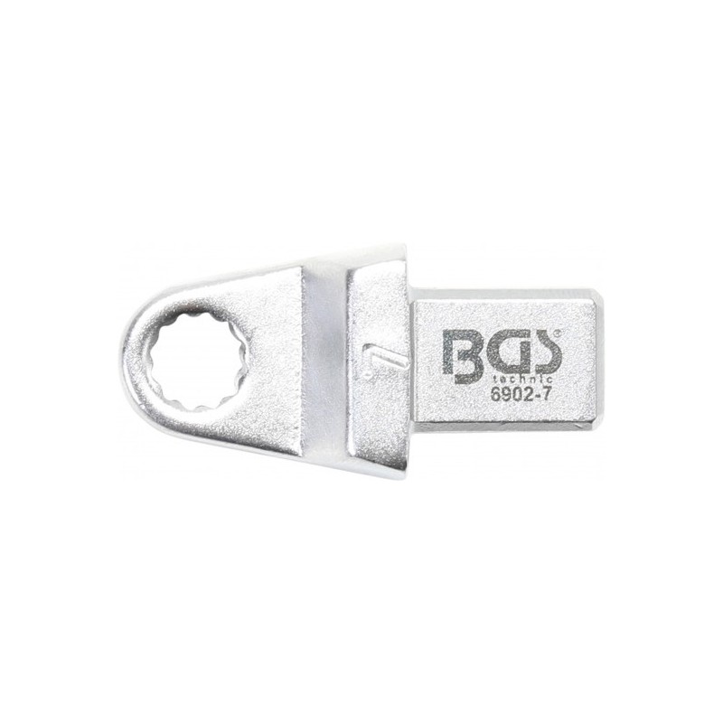 BGS Einsteck-Ringschlüssel 7mm Aufnahme 9x12 mm - 6902-7