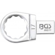 BGS Einsteck-Ringschlüssel 17mm Aufnahme 9x12mm - 6902-17