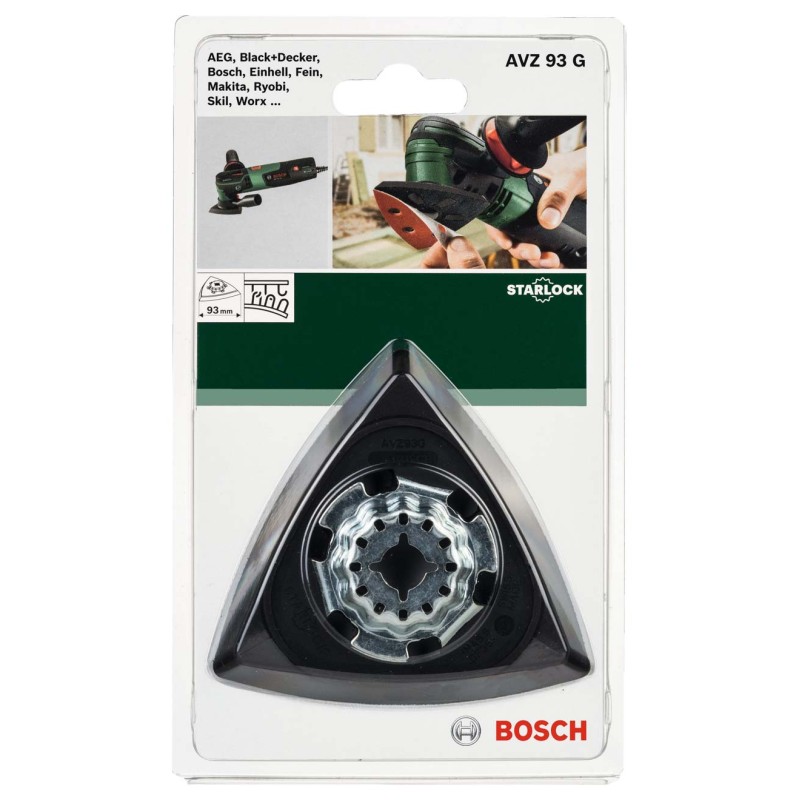 Bosch Starlock Schleifplatte AVZ 93 G 93 mm - 2609256956