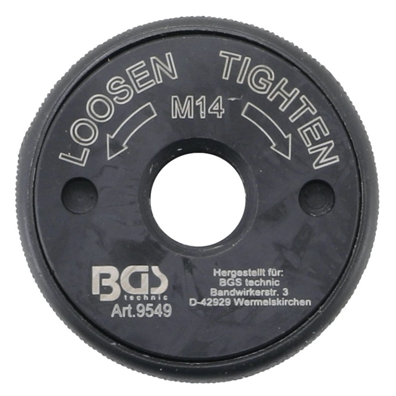 BGS Schnellspannmutter für Winkelschleifer M14 - 9549