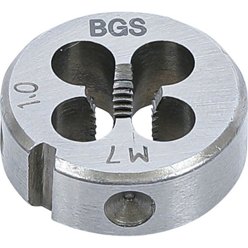BGS Gewindeschneideisen M7 x 10 x 25 mm - 1900-M7X1.0-S