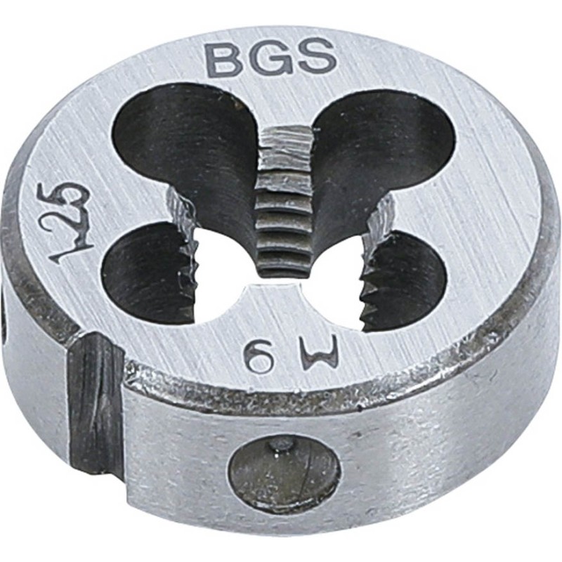 BGS Gewindeschneideisen M9 x 125 x 25 mm - 1900-M9X1.25-S